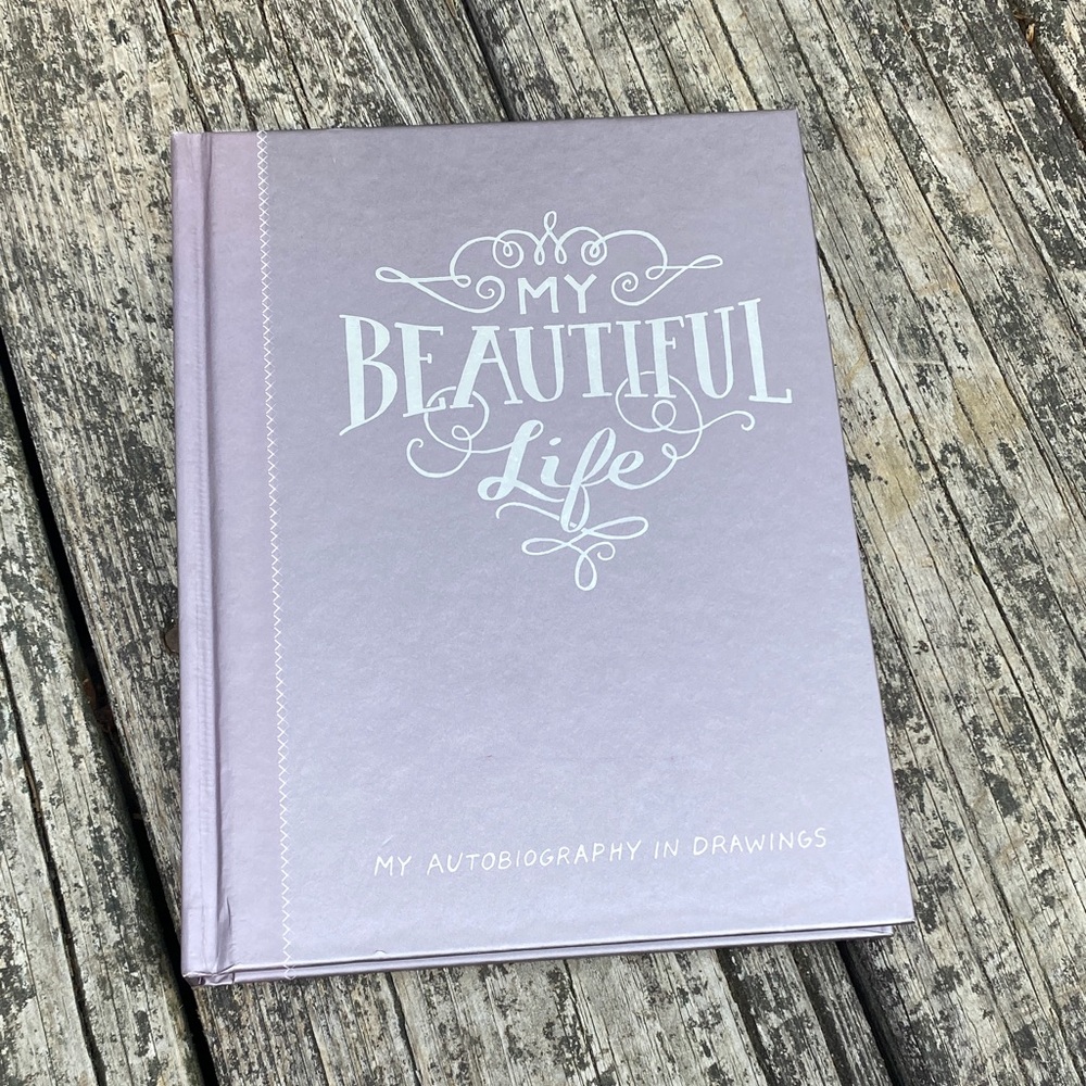 'My Beautiful Life' lavender journal, NWT